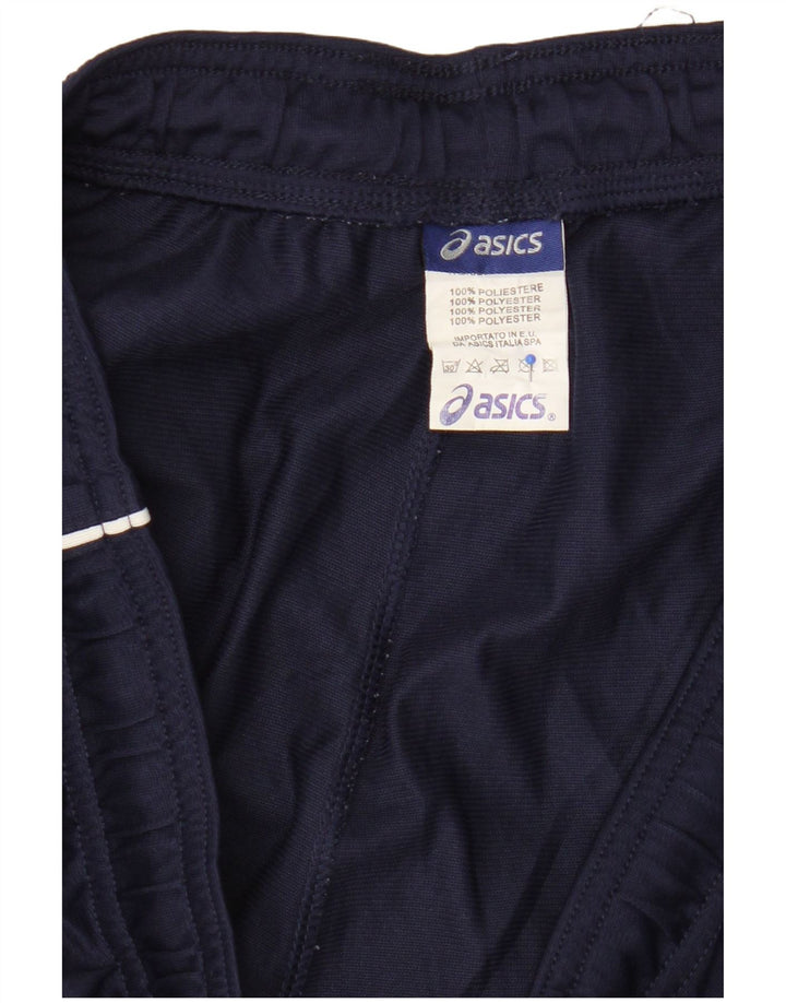 Asics Boys Sport Shorts 15-16 Years 2XL Navy Blue Polyester