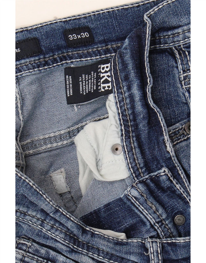 BKE Mens Alec Straight Jeans W33 L30 Blue Cotton Vintage BKE and Second-Hand BKE from Messina Hembry 