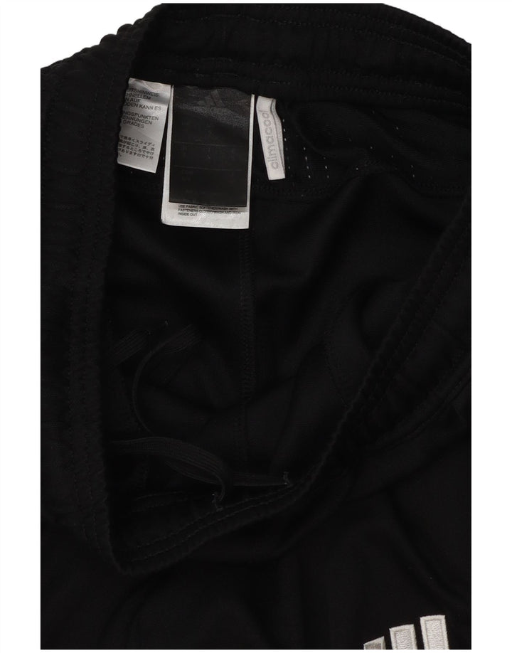 Adidas Mens Climacool Tracksuit Trousers Small Black Polyester