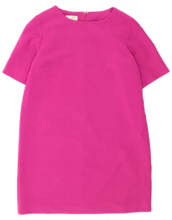 Hobbs Womens Shift Dress UK 14 Large Pink Polyester