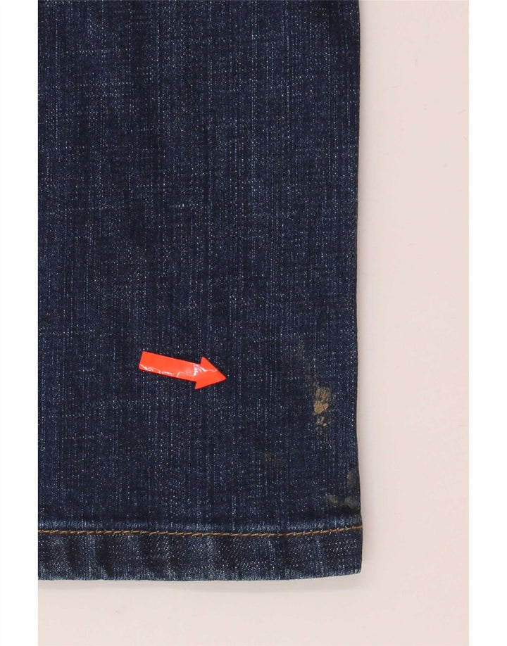 Marks & Spencer Mens Regular Fit Straight Jeans W38 L33 Blue Cotton