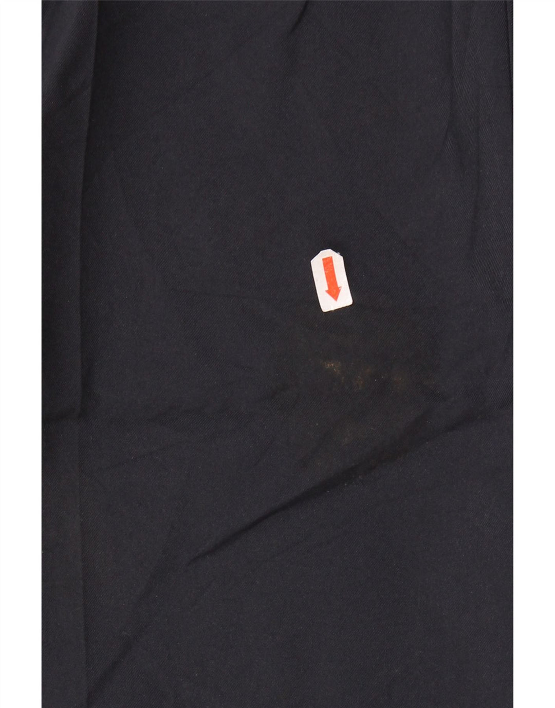 IZOD Mens Straight Chino Trousers W38 L32  Navy Blue Polyester