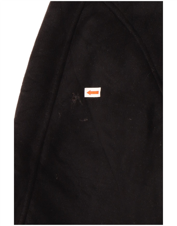 Le Frog Mens Utility Jacket UK 38 Medium Black Polyester