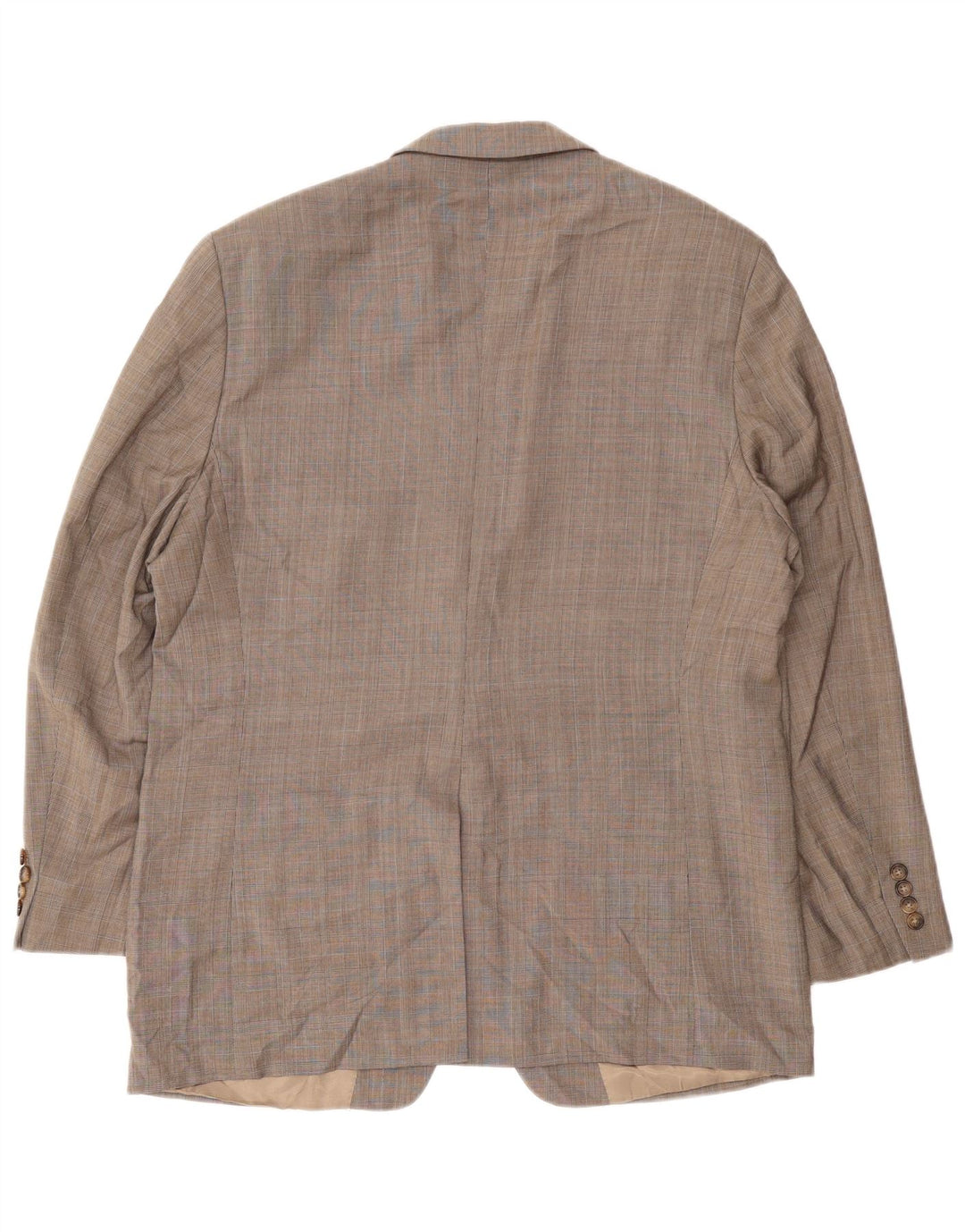 RALPH LAUREN Mens 2 Button Blazer Jacket UK 40 Large Grey Check