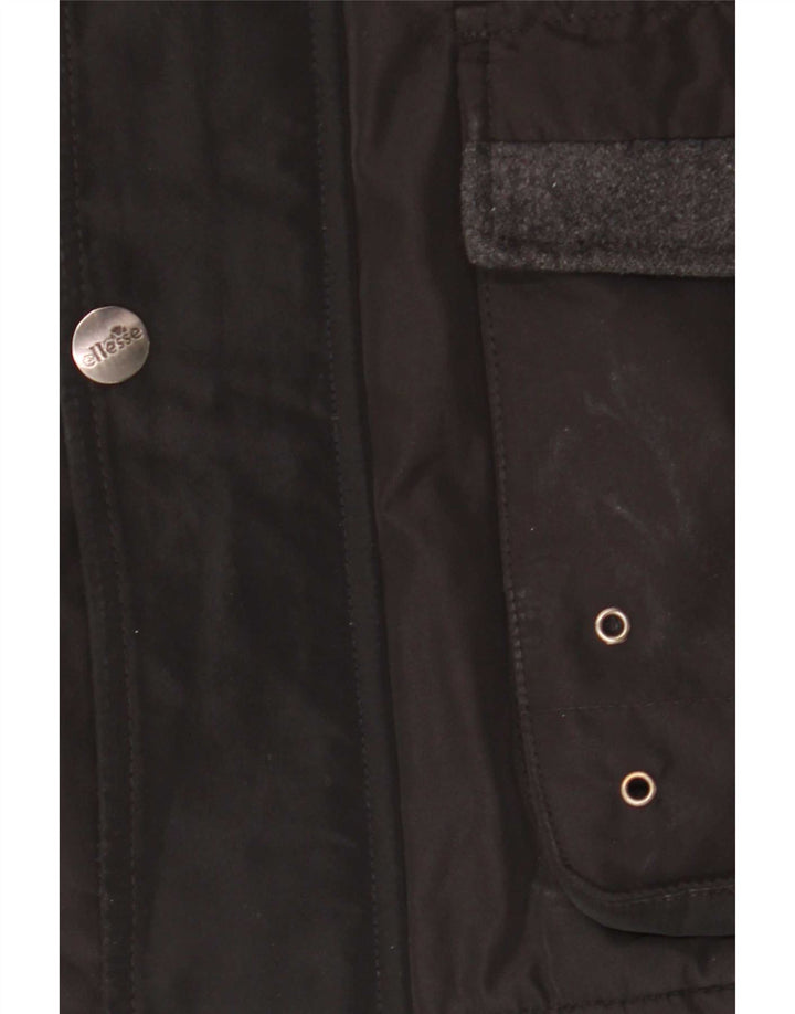 Ellesse Mens Utility Jacket UK 42 XL Black