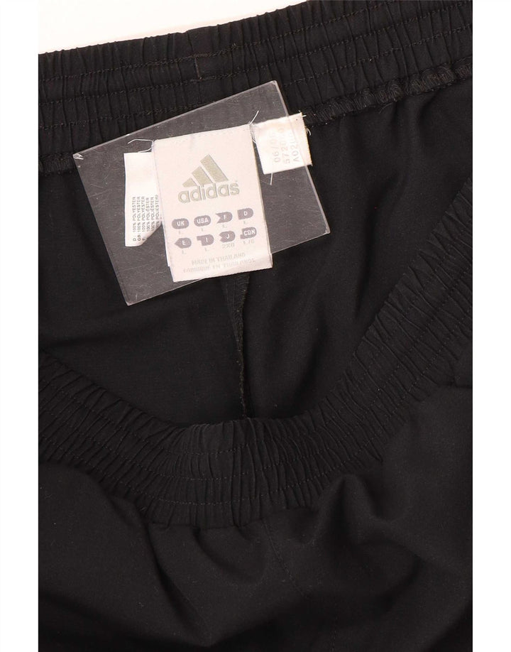 Adidas Mens Tracksuit Trousers Large Black Polyester