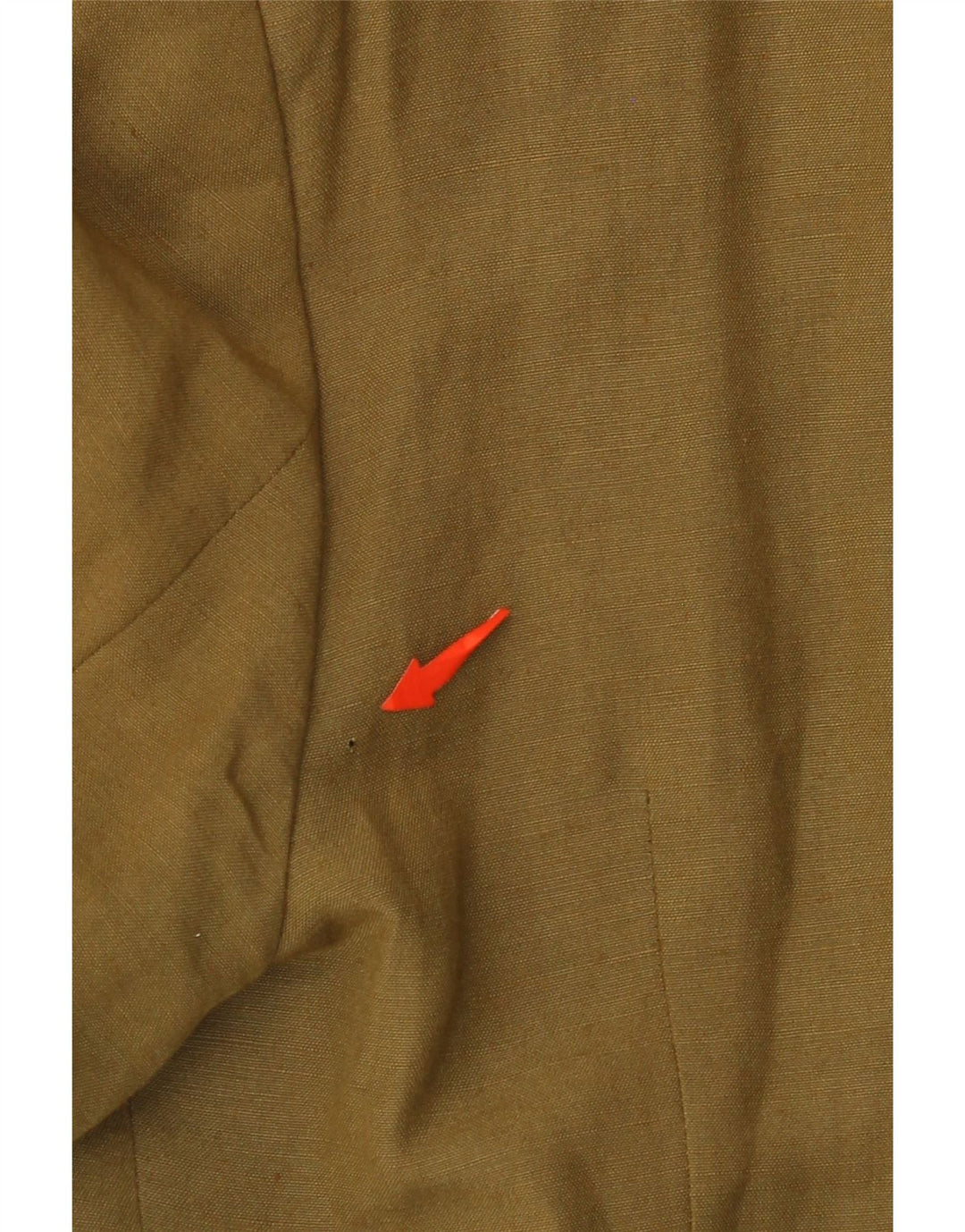 VINTAGE Womens 4 Button Blazer Jacket IT 44 Medium Khaki Rayon