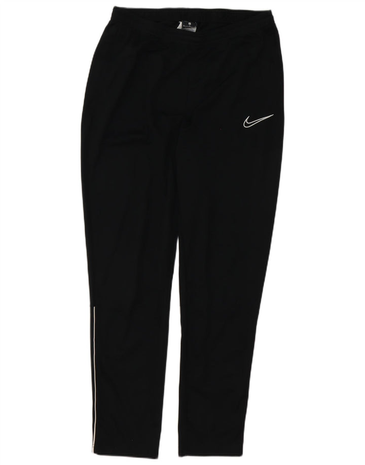 Nike Mens Dri Fit Tracksuit Trousers Medium Black Polyester