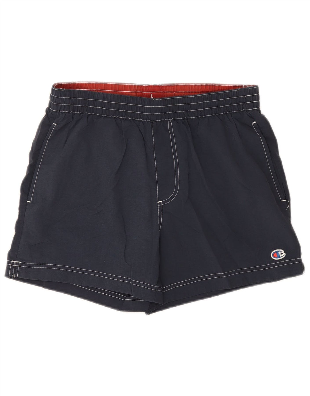 CHAMPION Mens Swimming Shorts Medium  Navy Blue