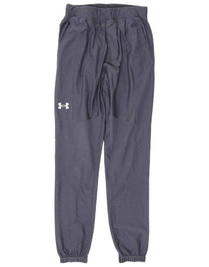 Under Armour Mens Tracksuit Trousers Joggers Small  Navy Blue
