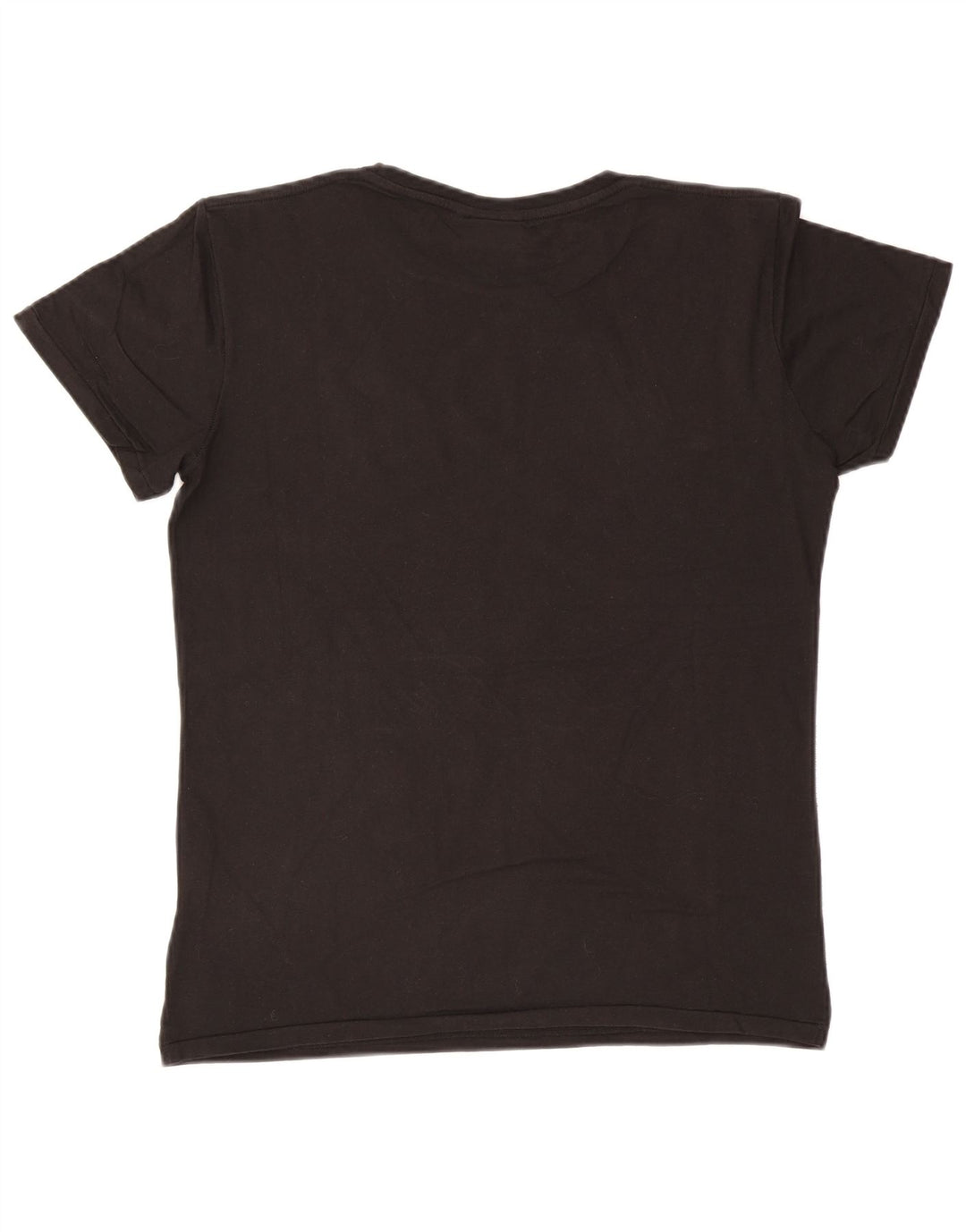 Lee Mens Graphic T-Shirt Top Large Black Cotton