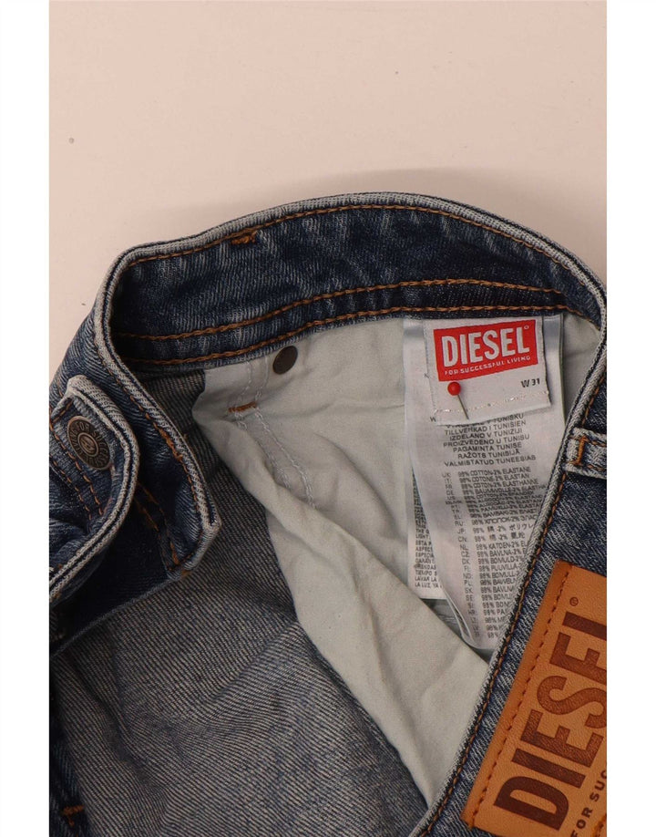 Diesel Mens Slim Jeans W31 L32 Blue Cotton