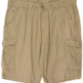 Mountain Warehouse Mens Cargo Shorts W36 Large Beige Cotton
