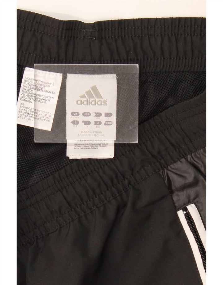 ADIDAS Mens Tracksuit Trousers Joggers UK 42/44 Large  Black