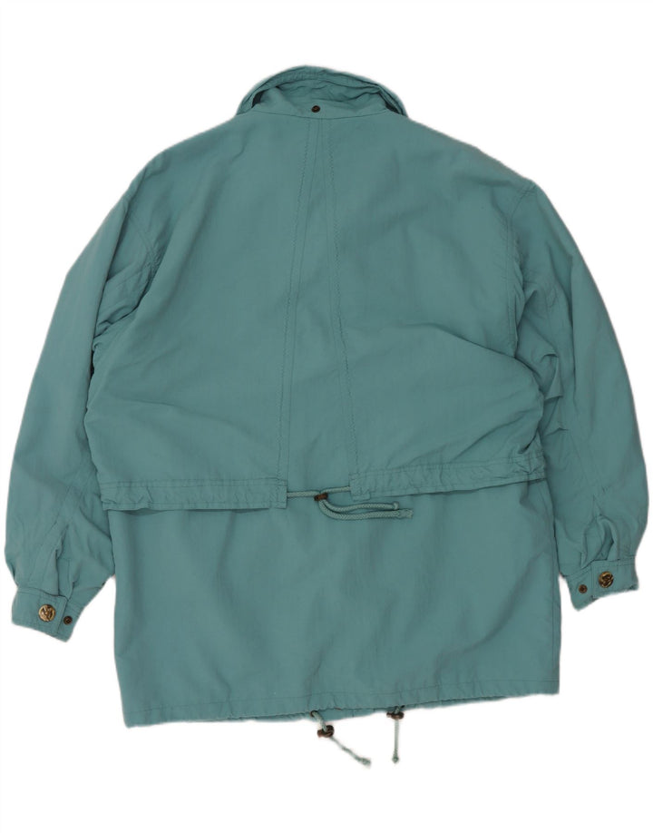 MCKINLEY Womens Oversized Utility Jacket EU 42 Large Blue Vintage McKinley and Second-Hand McKinley from Messina Hembry 