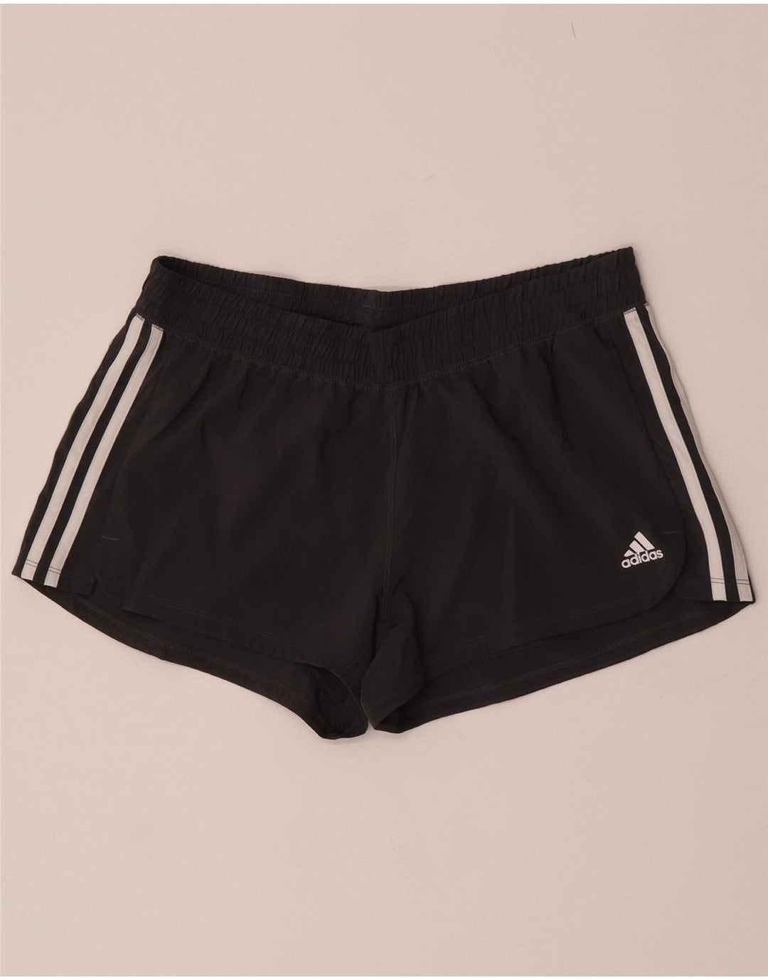Adidas Womens Aeroready Sport Shorts UK 12/14 Medium  Black Polyester