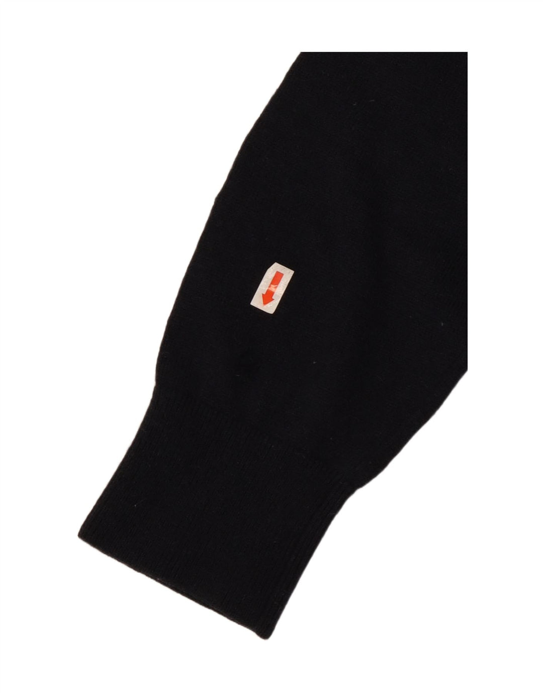 TOMMY HILFIGER Mens V-Neck Jumper Sweater Large Navy Blue Wool