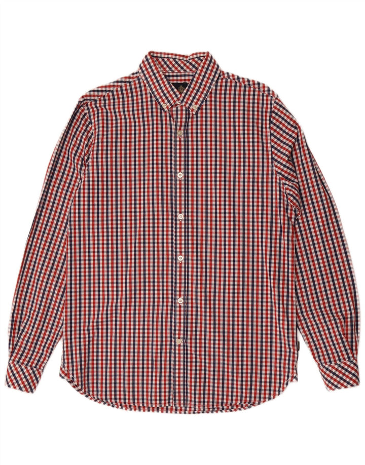 Musto Mens Shirt Medium Multicoloured Gingham