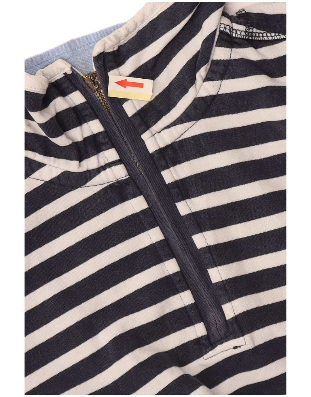 Crew Clothing Womens Loose Fit Sweatshirt Jumper UK 10 Small Blue Nautical