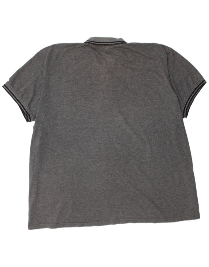 KAPPA Mens Polo Shirt 6XL Grey Polyester