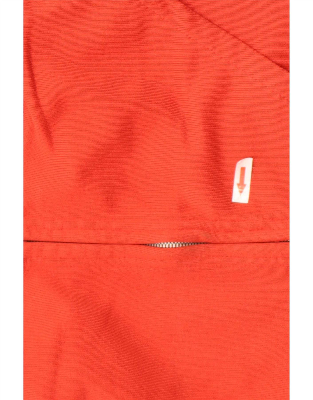 Zara Mens Zip Hoodie Sweater Small Red Cotton