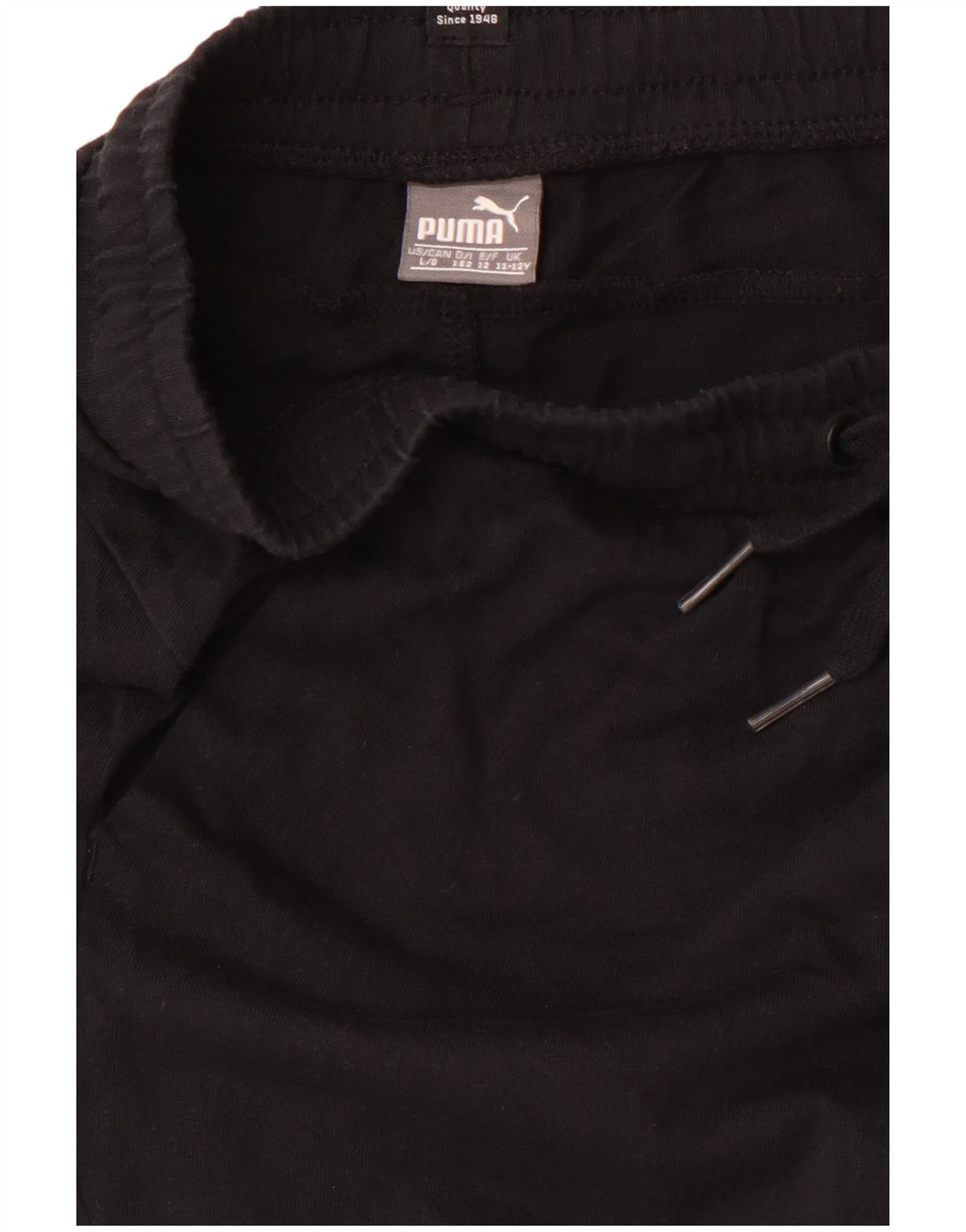 PUMA Boys Graphic Sport Shorts 11-12 Years Black