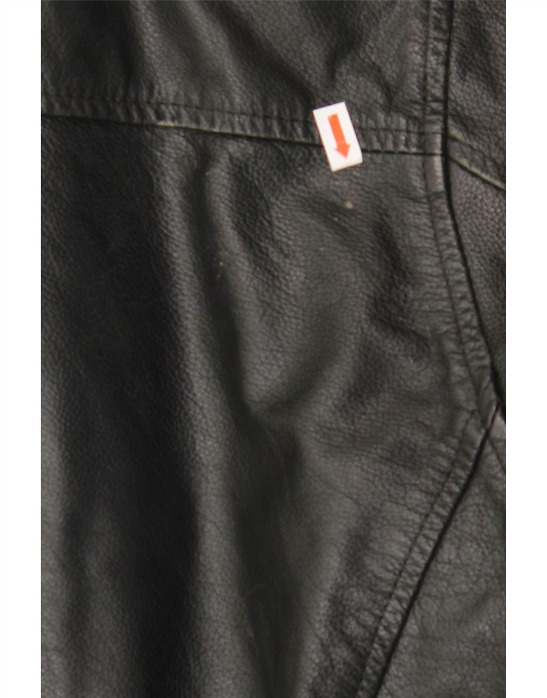 BEN SHERMAN Mens Leather Jacket UK 40 Large Black Leather