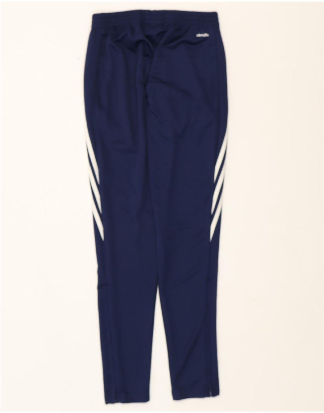 ADIDAS Mens Climalite Tracksuit Trousers Small  Navy Blue Polyester