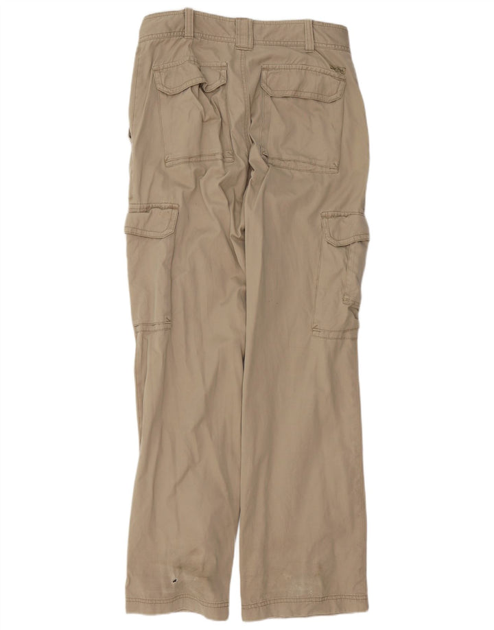 CAMEL ACTIVE Mens Straight Cargo Trousers W32 L33 Beige
