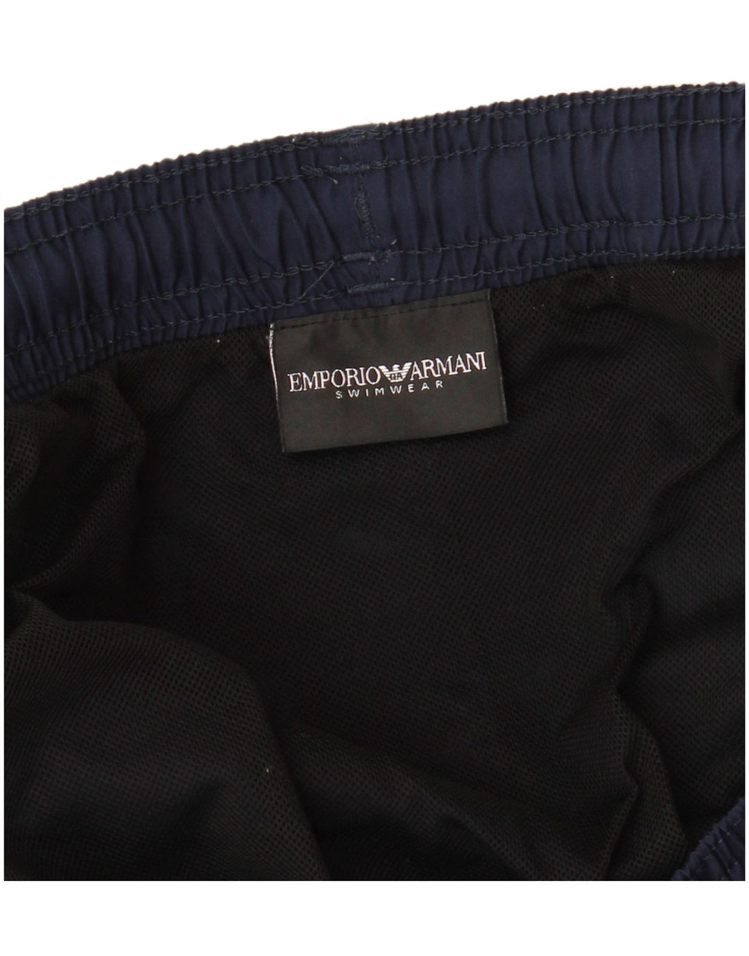 EMPORIO ARMANI Mens Swimming Shorts Large  Navy Blue