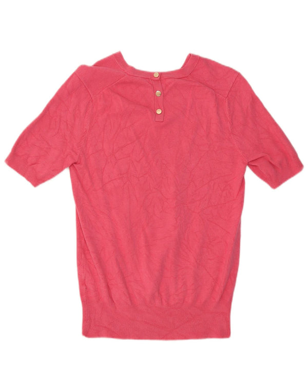 Zara Womens T-Shirt Top UK 16 Large Pink