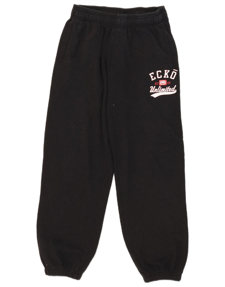 Ecko Unltd Mens Graphic Tracksuit Trousers Joggers Large Black