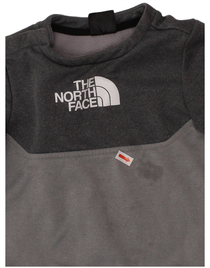 THE NORTH FACE Baby Boys Full Tracksuit 18-24 Months Grey Colourblock