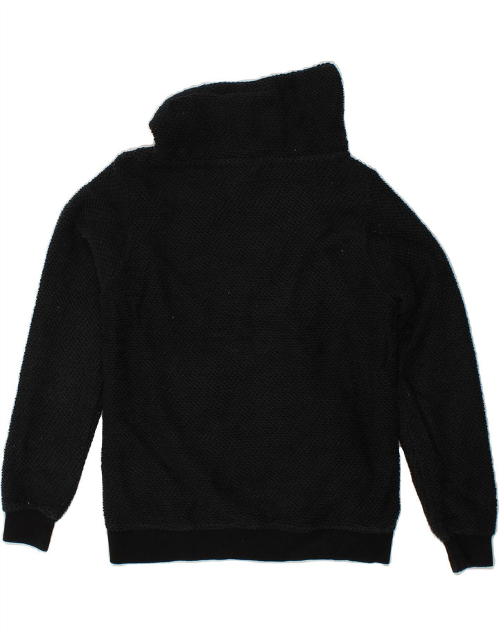 SALTROCK Womens Tracksuit Top Jacket UK 8 Small Black Cotton Vintage Saltrock and Second-Hand Saltrock from Messina Hembry 