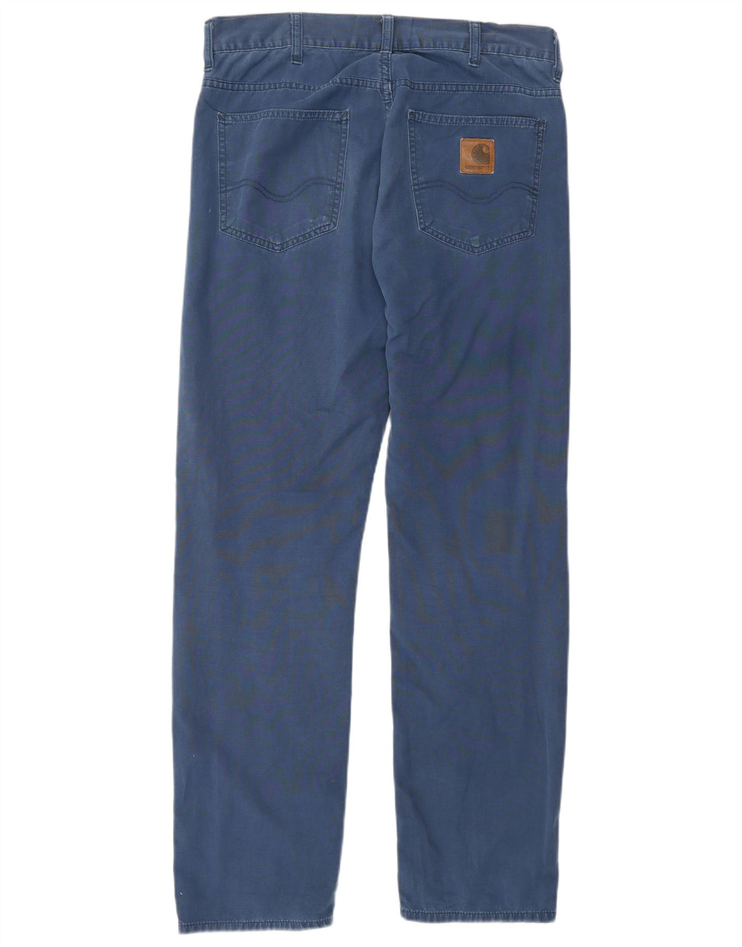 CARHARTT Mens Straight Casual Trousers W32 L30 Blue
