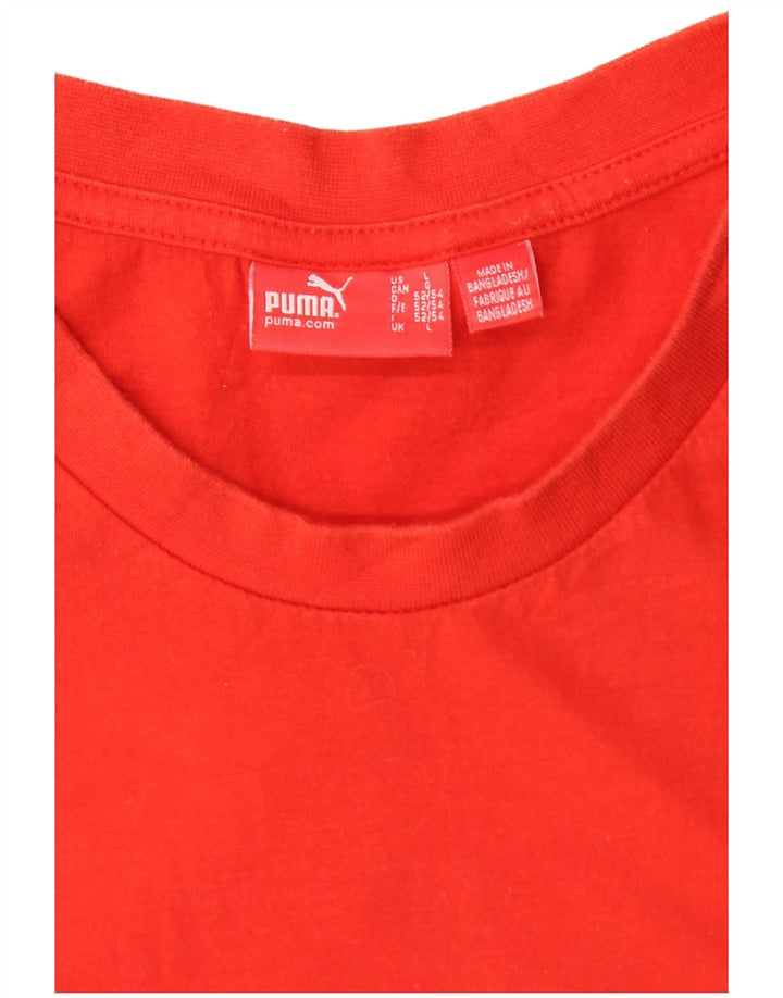 Puma Mens Graphic Vest Top Large Red