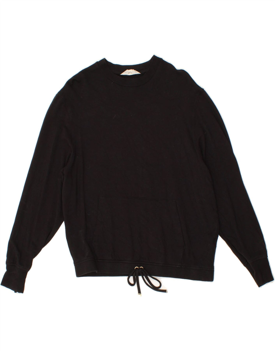 F&F Womens Sweatshirt Jumper US 10 Large Black Viscose Vintage F&F and Second-Hand F&F from Messina Hembry 