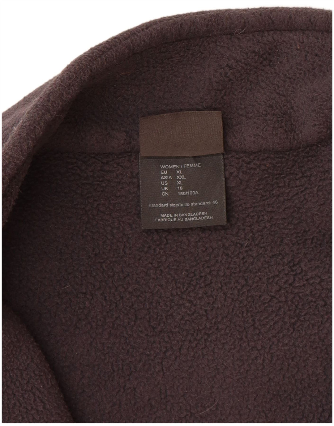 JACK WOLFSKIN Womens Fleece Jacket UK 18 XL Grey Polyester