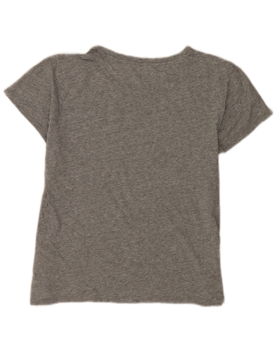 Levi's Womens Graphic T-Shirt Top UK 14 Medium Grey Flecked