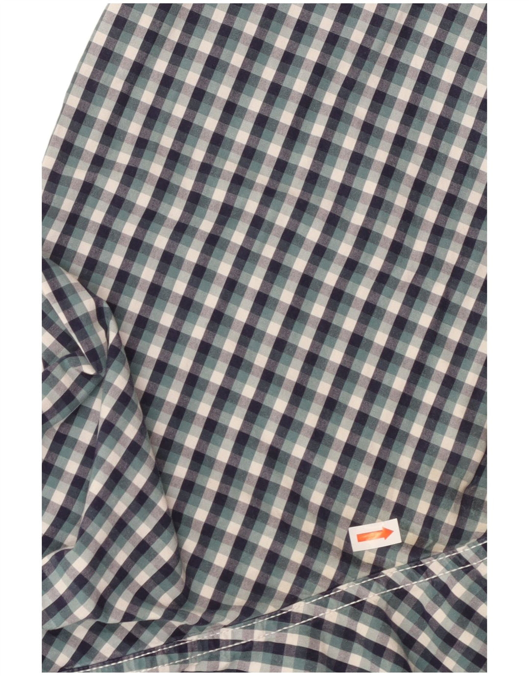 FAT FACE Mens Shirt 2XL Blue Check Cotton