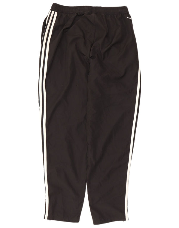 Adidas Mens Aeroready Tracksuit Trousers Large Black Polyester