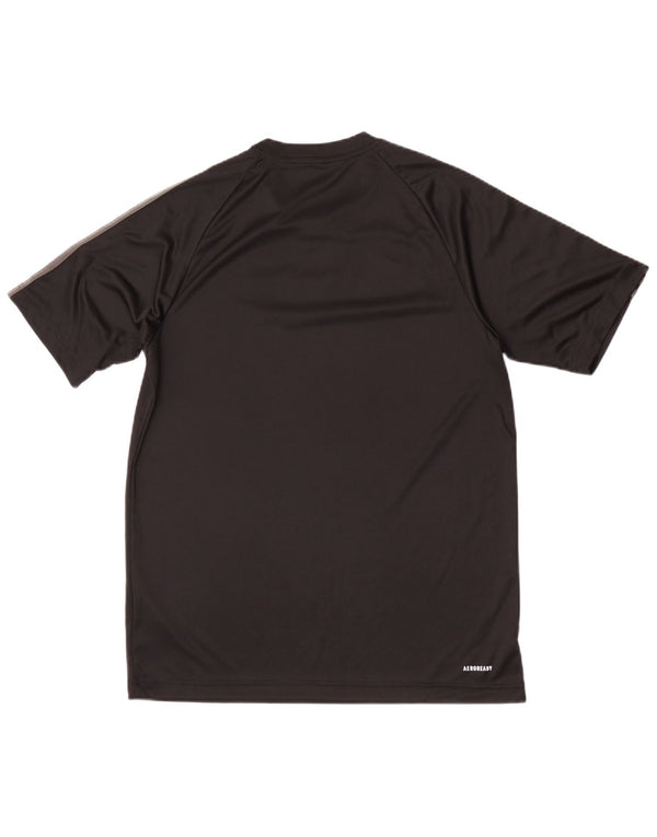 Adidas Mens Aeroready Regular Fit T-Shirt Top Medium Black Polyester