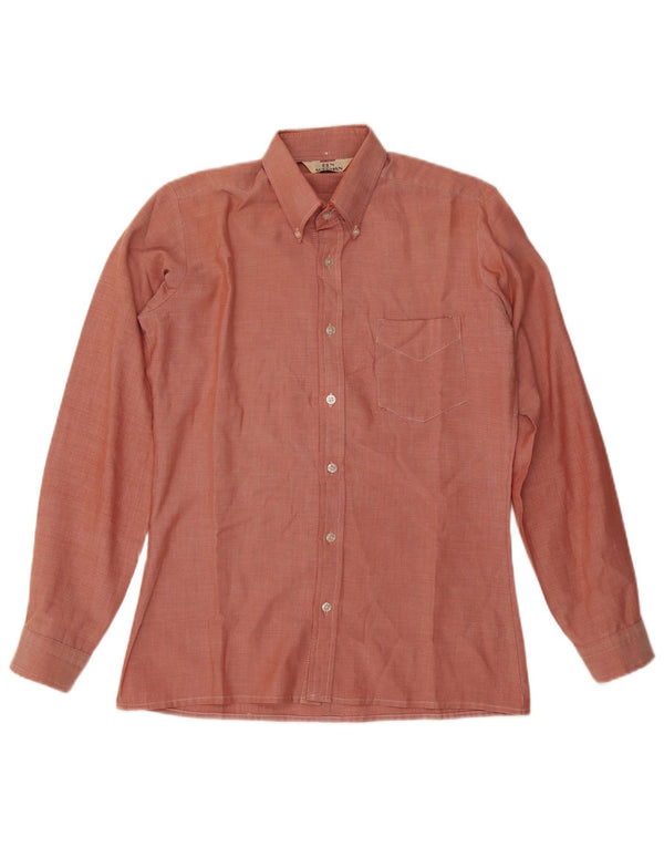 Ben Sherman Mens Shirt Size 38 15 Medium Red
