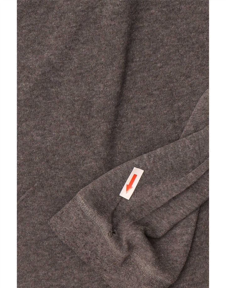 Zara Mens Long Sleeve Polo Shirt 2XL Grey