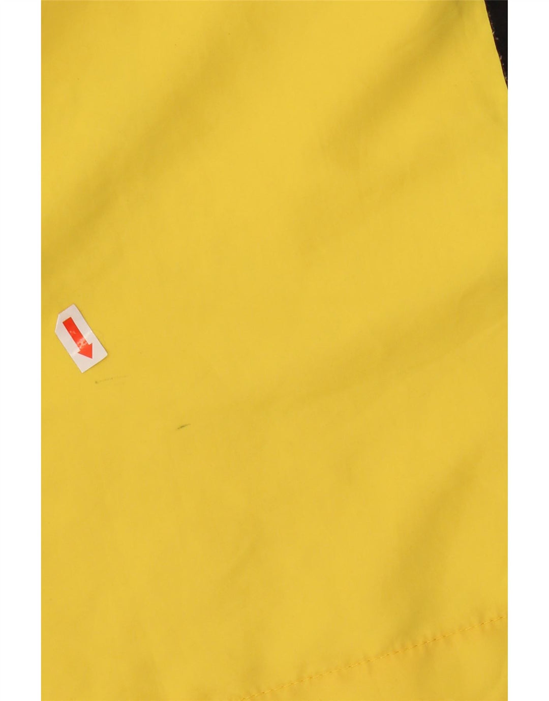 CALVIN KLEIN Mens Graphic Swimming Shorts Medium Yellow Colourblock