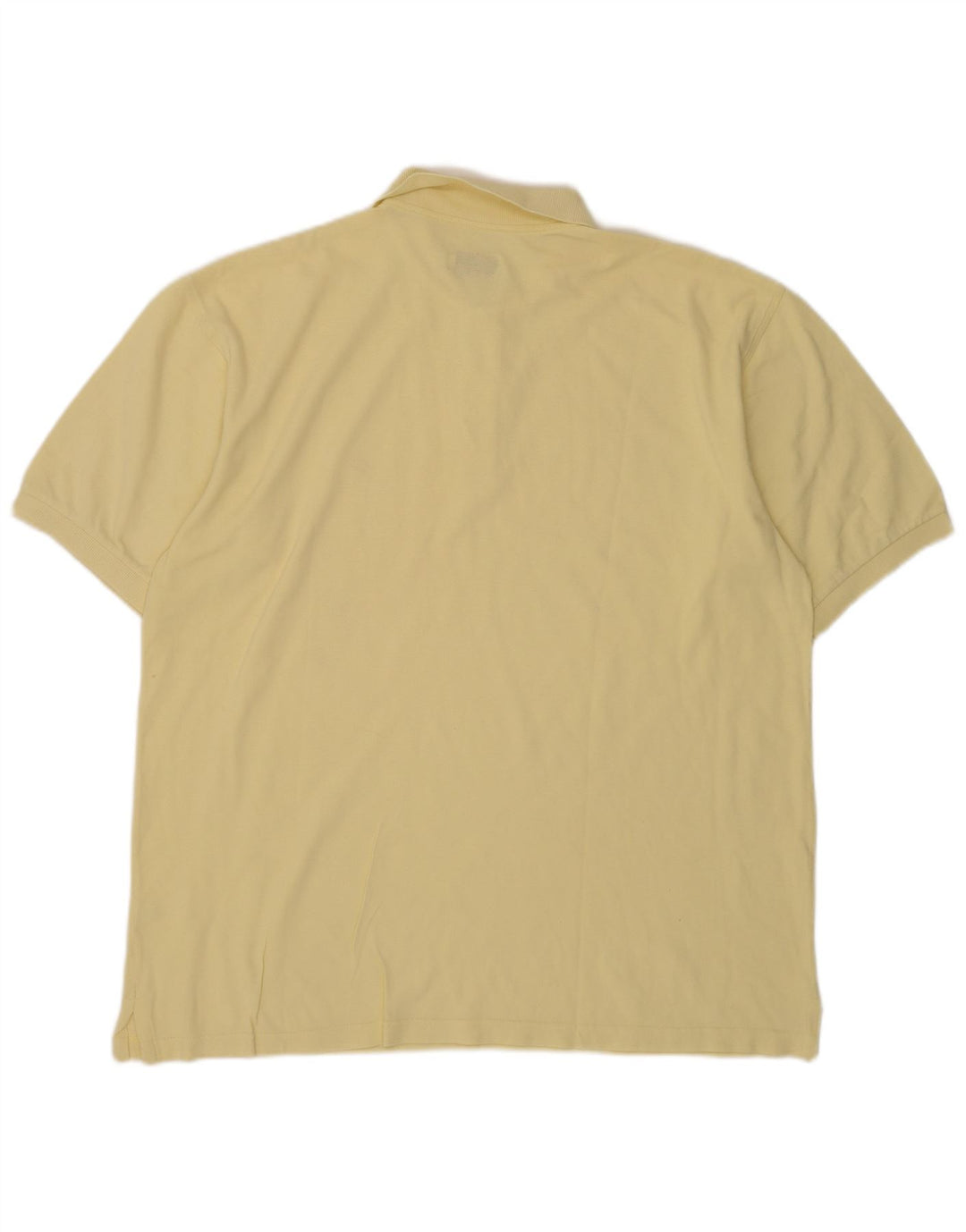 Invicta Mens Polo Shirt 2XL Yellow Cotton