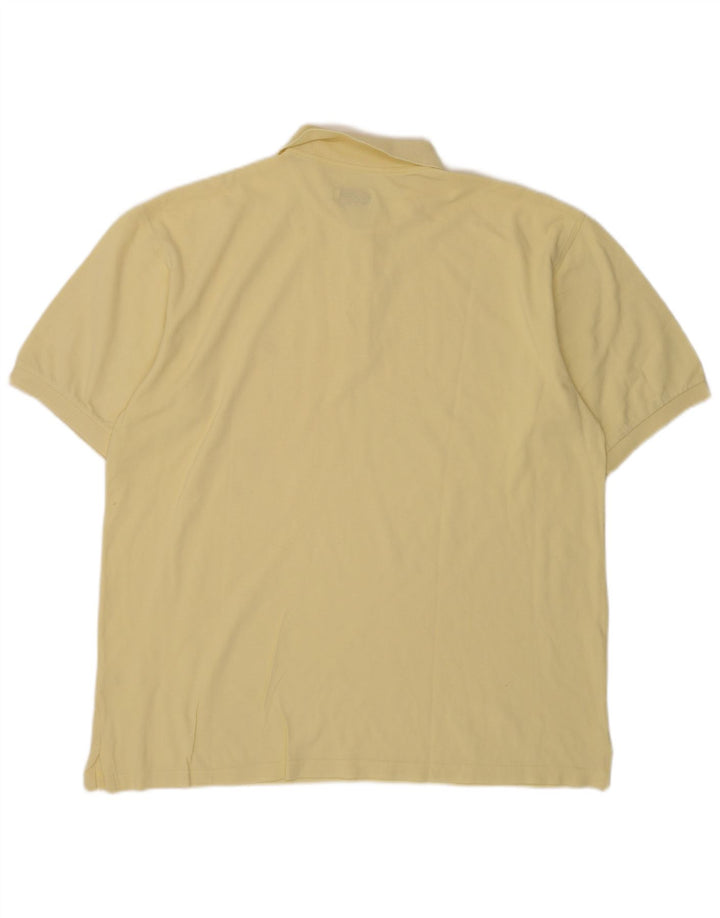 Invicta Mens Polo Shirt 2XL Yellow Cotton