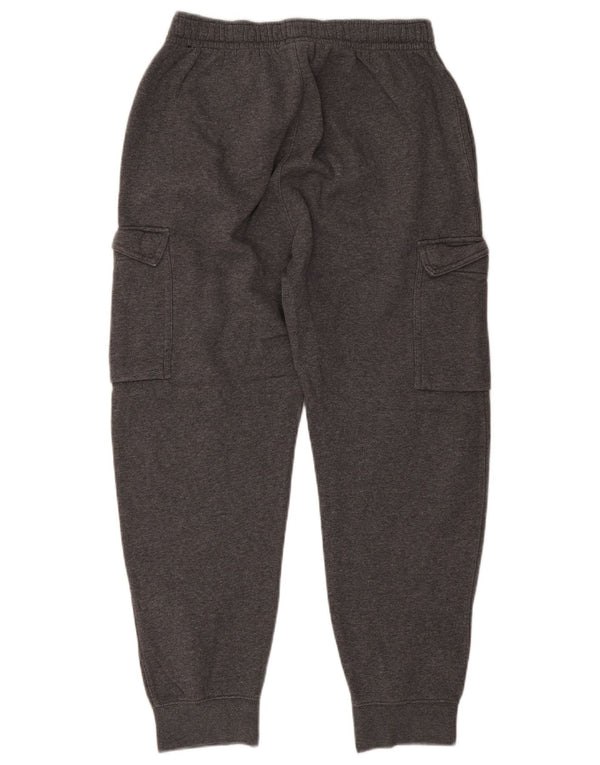 Nike Mens Cargo Tracksuit Trousers Joggers Small Grey Flecked Cotton