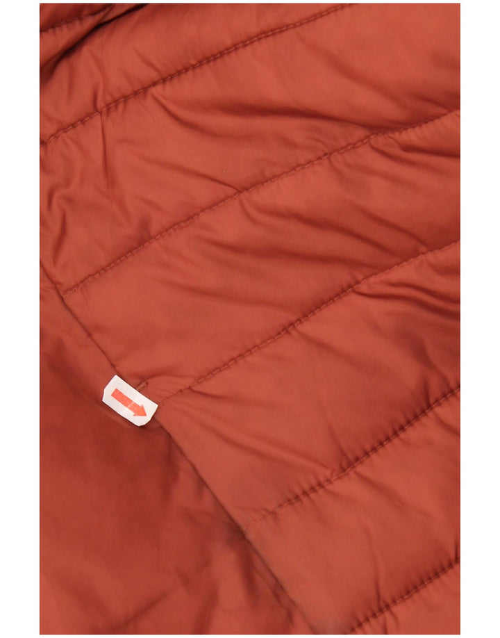 Quiksilver Mens Padded Jacket UK 38 Medium Brown Polyester