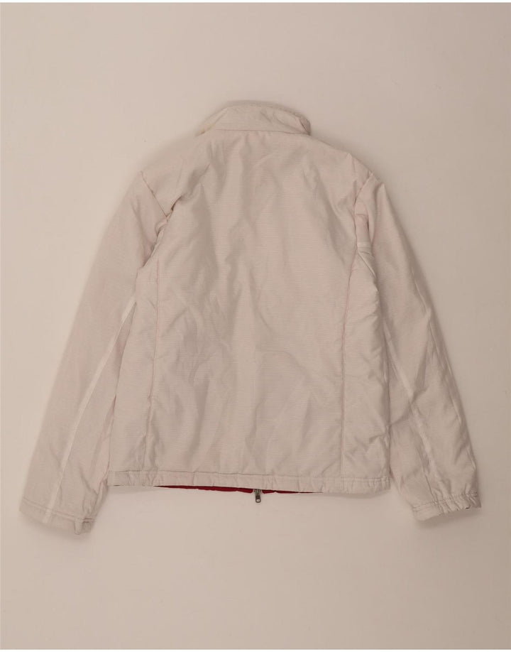 Nike Womens Reversible Jacket UK 8/10 Small Red Polyester